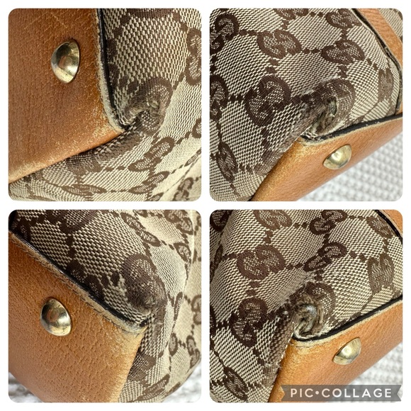 🤎Gucci Abbey Monogram Zip Tote-has wear - Picture 9 of 15